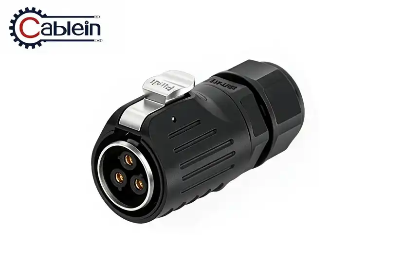 LP24 3-Pin Waterproof Solder Connector